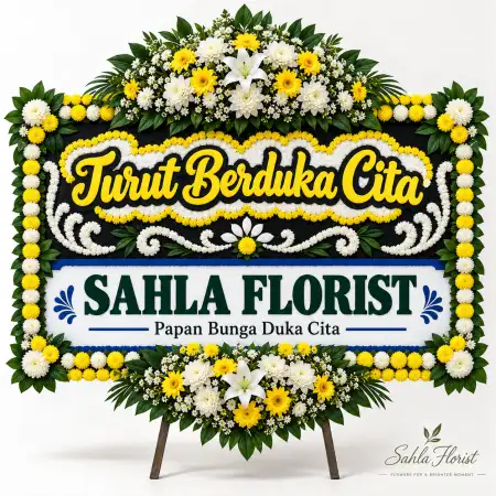 Papan Bunga Duka Terjun
