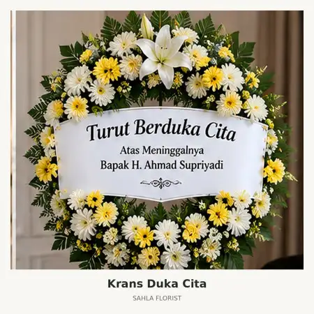 Krans Bunga Duka Terjun